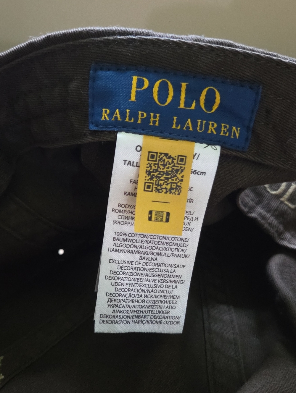 Classic Polo Chino Sports Baseball Cap - Picture 6 of 6